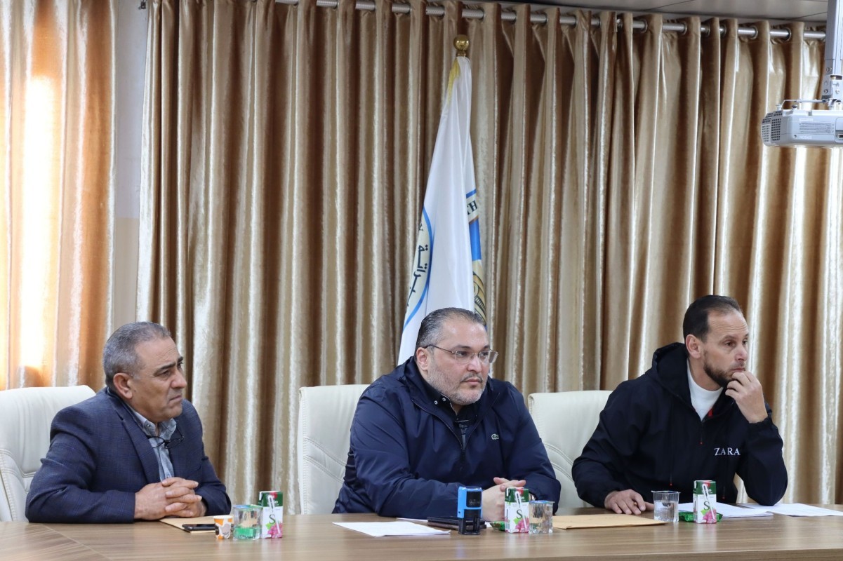 Meeting to discuss the conditions of expatriate faculty members at the University of Sabratha.