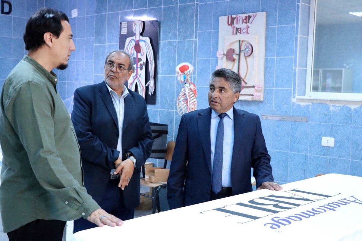President of the University of Sabratha Conducts Inspection Visit to the Faculty of Medicine to Monitor Educational Progress