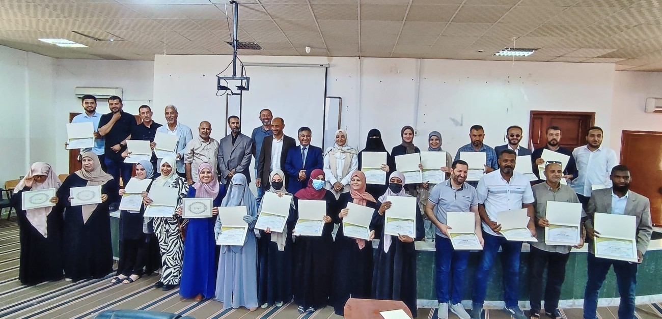 The training course on (Using and Skills for Dealing with Laboratory Equipment Supplied in the Field of Histopathology).