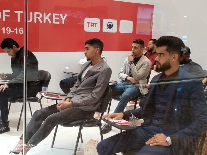 Media department students participate in the workshops of the Media Days of Tripoli.