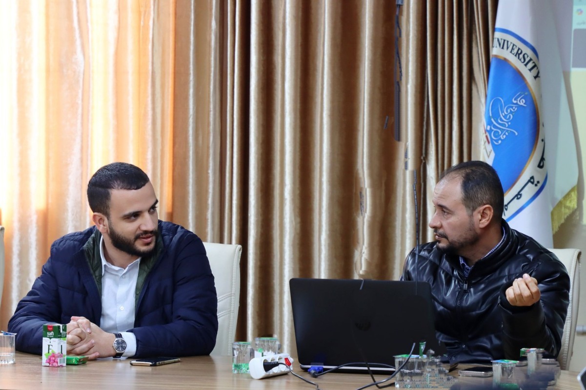 Meeting of the Director of the Information and Documentation Center at the university with the heads of the Study and Examinations Departments.