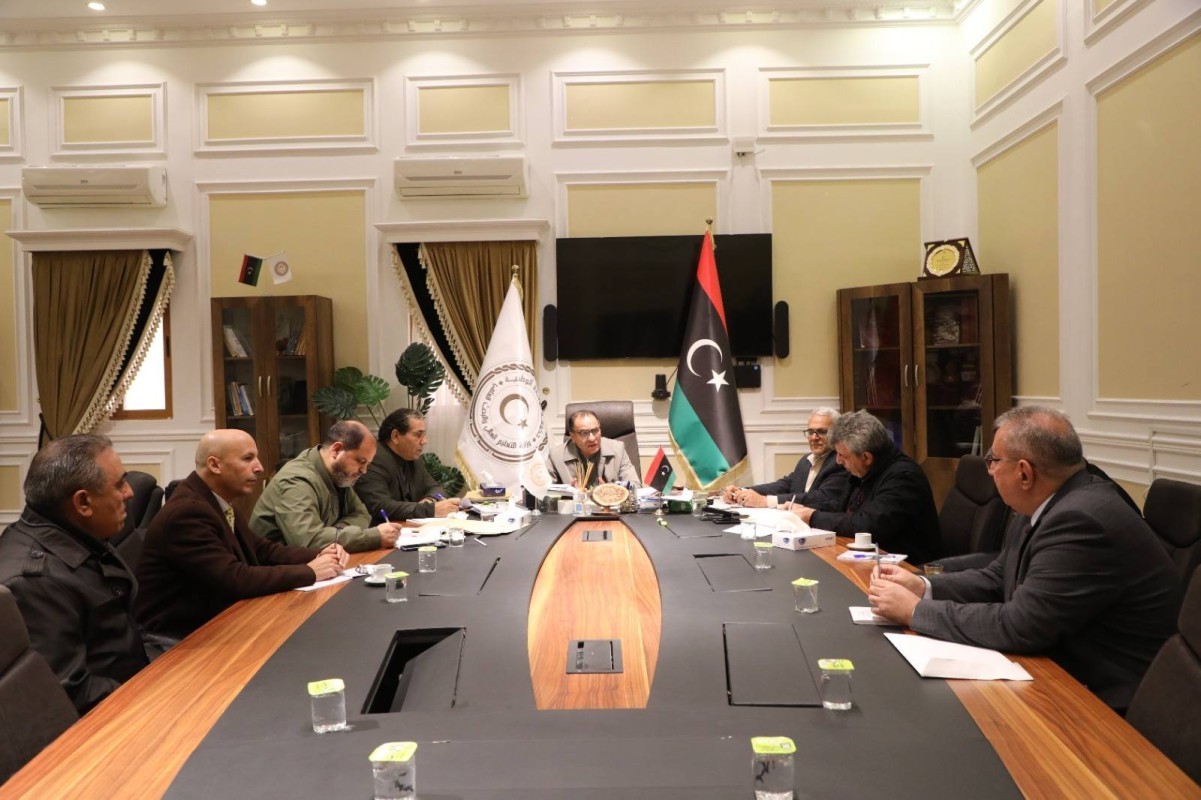 The Vice President for Academic Affairs at the University of Sabratha Participates in a Meeting with the Minister of Higher Education and Scientific Research